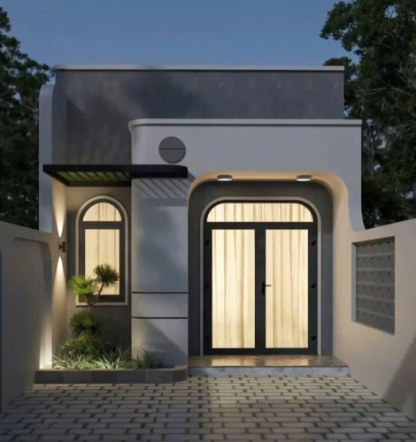 Nhà cấp 4 hiện đại 3 phòng ngủ